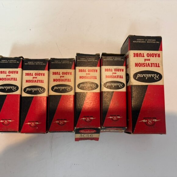 Lot of 8 Vintage Electronic Tubes untested - Picture 3 of 11